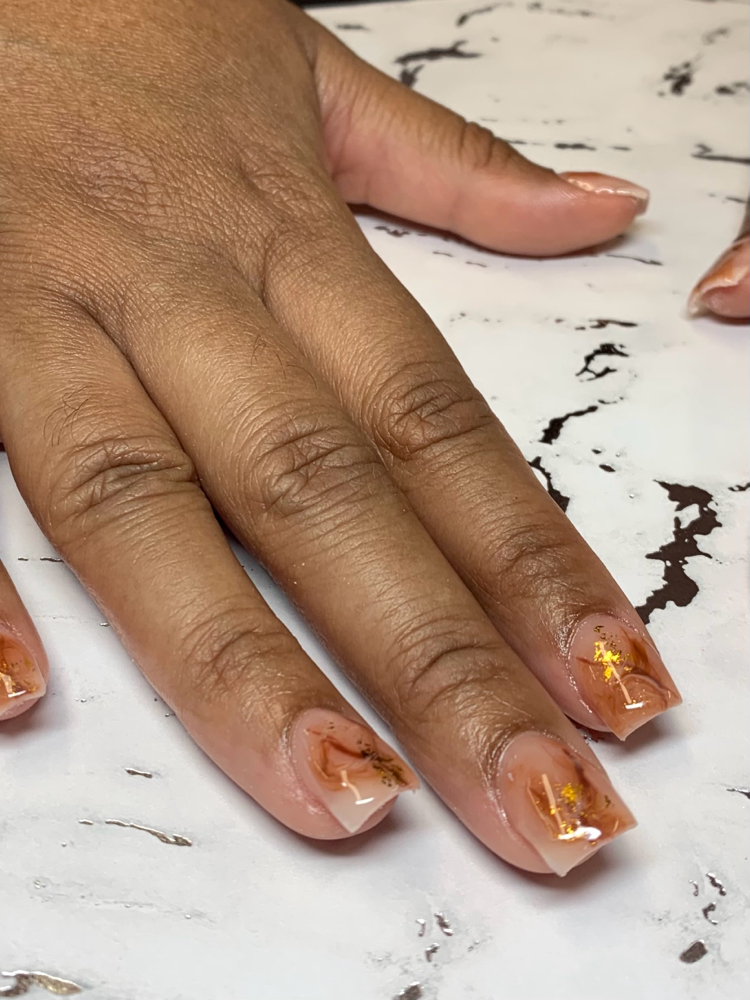 Acrylic Nails- Minimal Designs at Nails by Letta in Tyler, TX