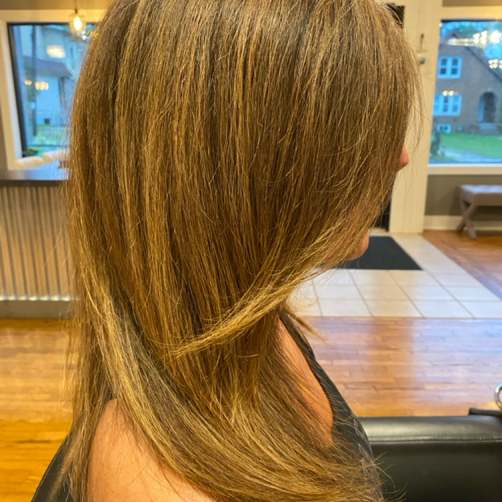 Root Retouch With Womans Haircut at revive by rhiannon klotz in West Bend, WI