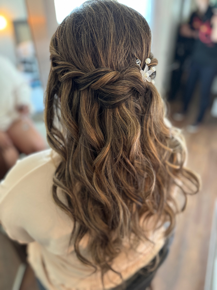 Bride Hairstyling