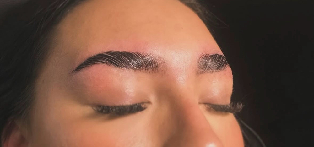 eyebrow lamination & tint