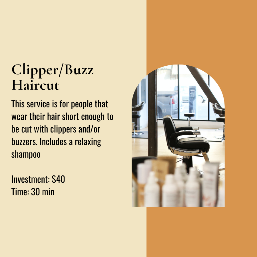 Clipper/buzz Haircut