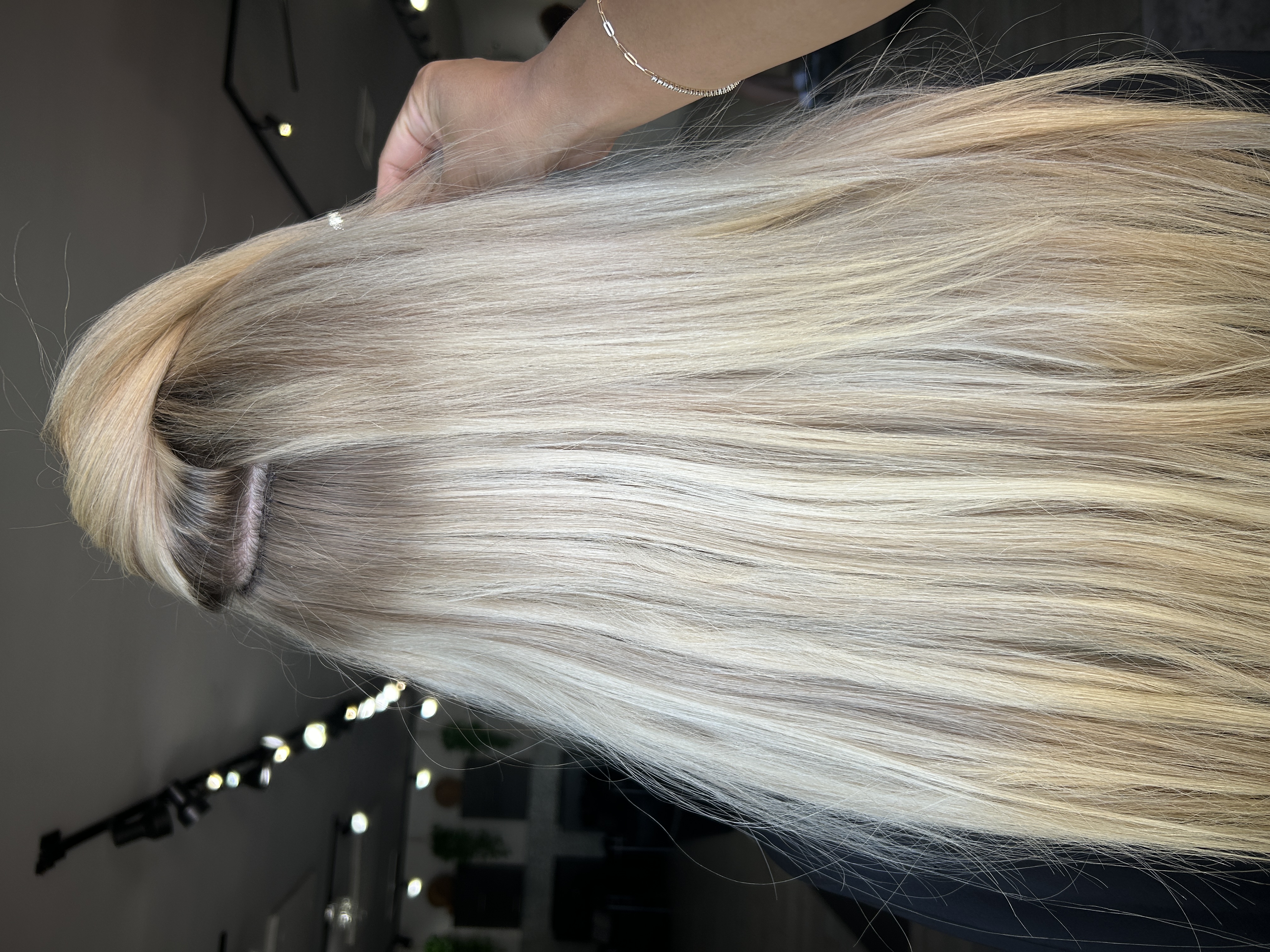 Hand Tied Extension Installation