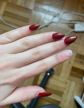 (Add-on Maintenance) Nail repair at La Ruche Nails in Bolton, NC