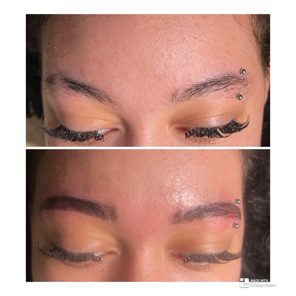 Brow Lamination With Hybrid Tint at Lash and Glow Beauty Bar in Foley, AL