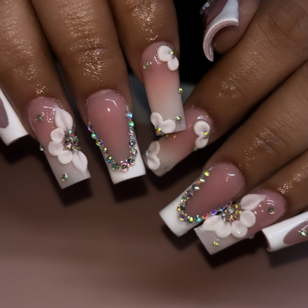Long Acrylic Full Set at Tatiana Lopez in Muscatine, IA