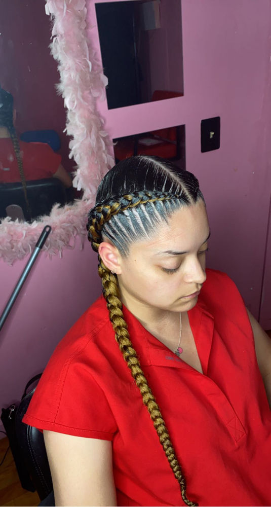 2 Braids w Extensions