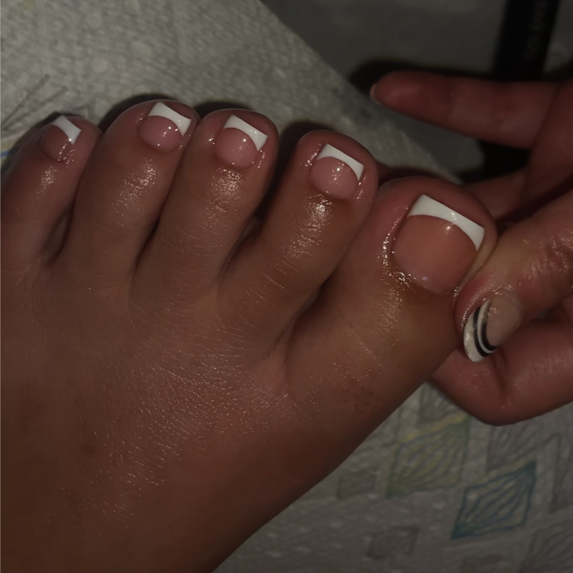 Gel Toes at Jazys Nails in las vegas, NV