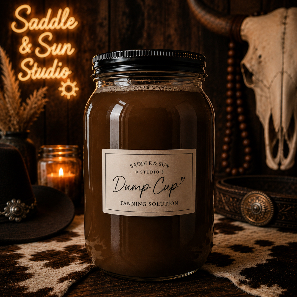 Dump Cup Tan at Saddle & Sun Studio in Fort Campbell, KY