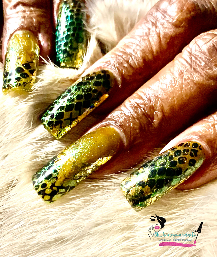 Acrylic Nail/L Full Set