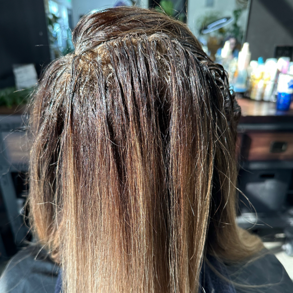 Root Color Retouch at Tess Designs Hair @ Eclipse Studio in Bozeman, MT