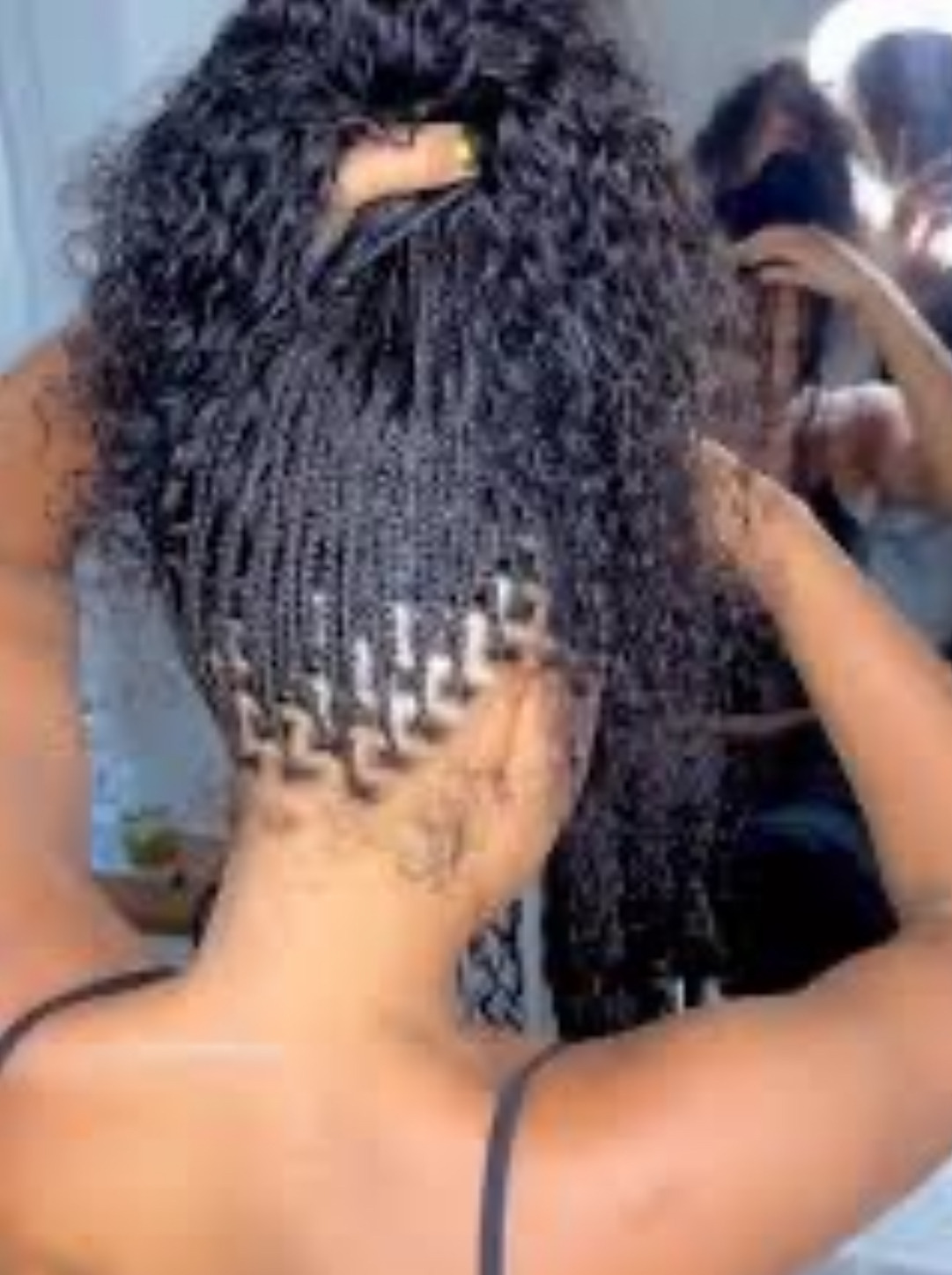 Xs Bob Bohemian Knotless Braids at C&C Hair Collection in Palos Hills, IL