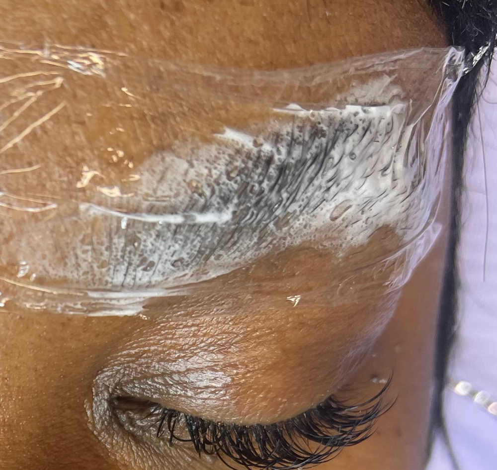 Brow lamination