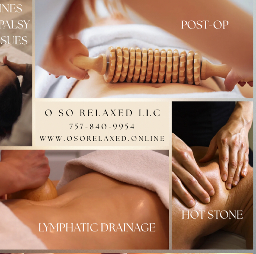 45 Minute Post-Op Session 1-7 Weeks at O So Relaxed LLC in Virginia Beach, VA