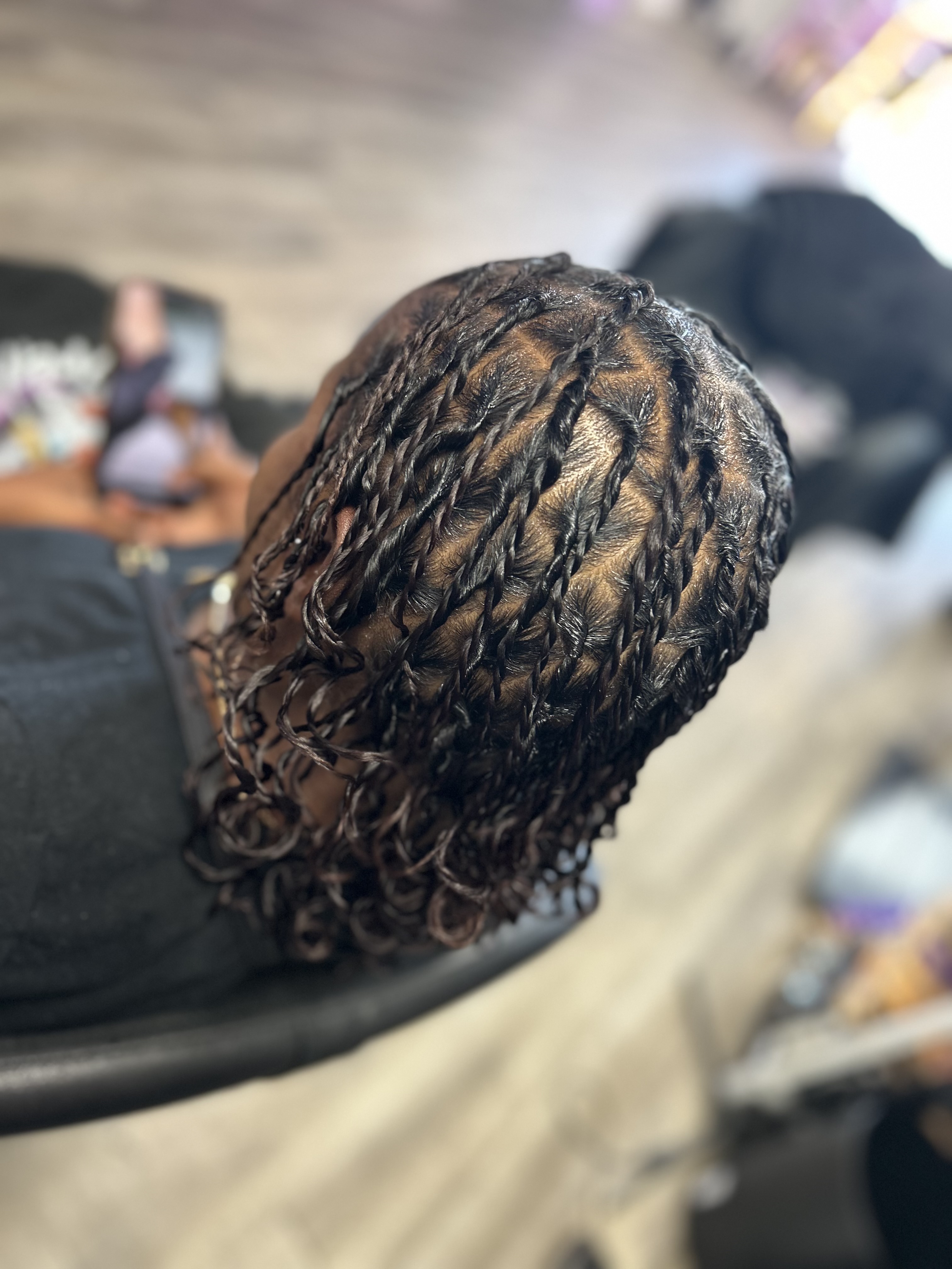 Starter Locs (Comb Coil & 2strand)