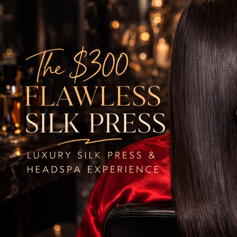 The $300 Flawless Silk Press at HFS Trichology & HeadSpa Inc. in Stockton, CA