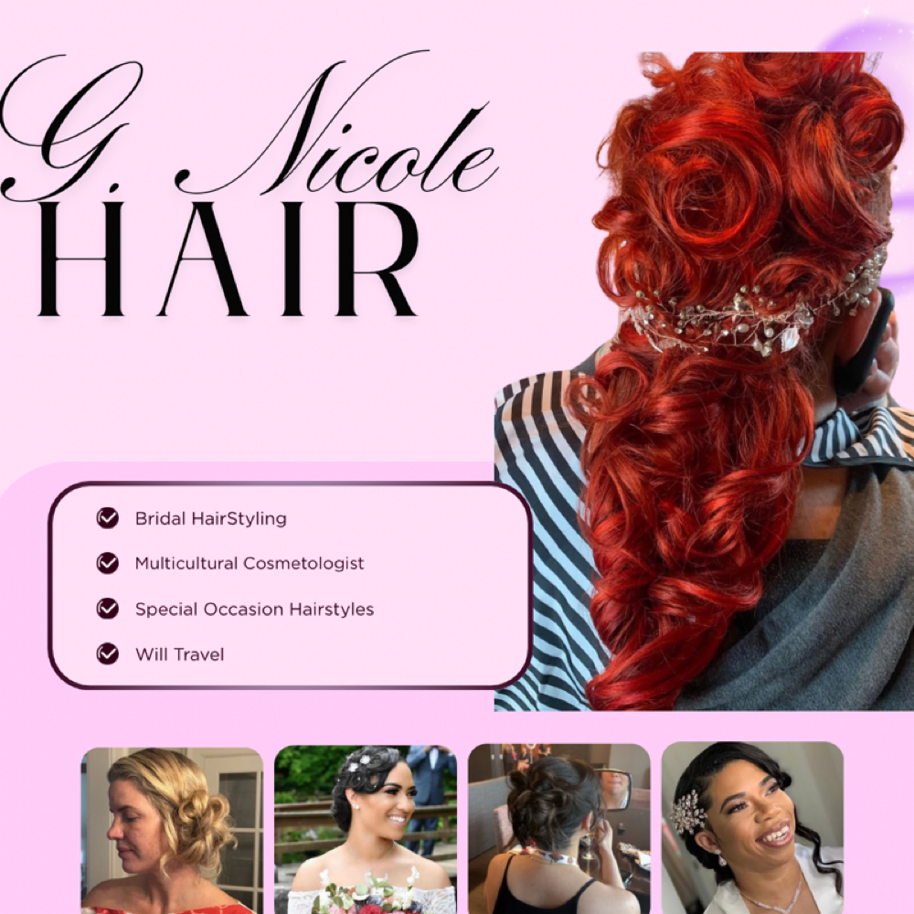 Bridal Services Retainer Fee at G. Nicole Hair in Louisville, KY