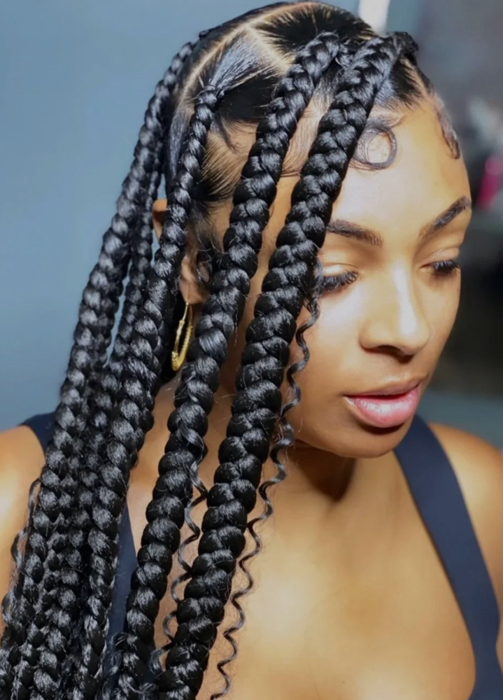 Large Boho Braids