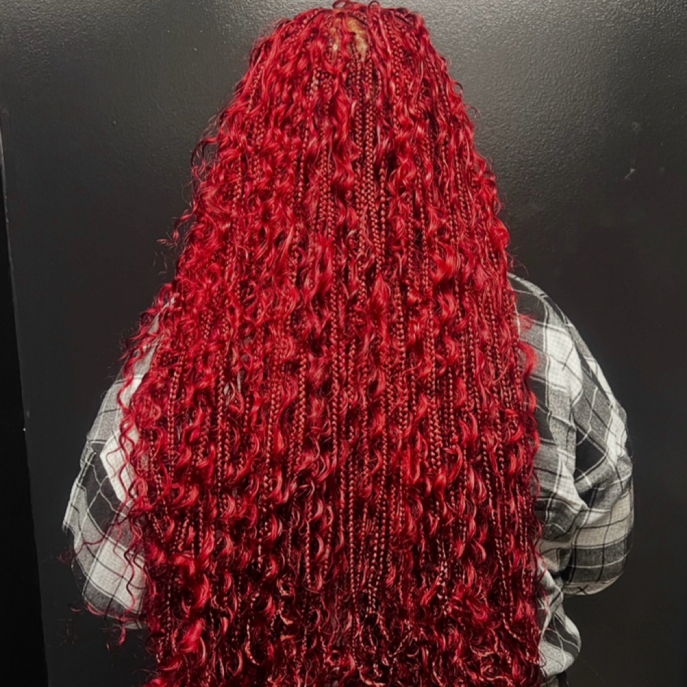 Boho Braids Human Hair Included at Perfect braids and locs in Atlanta, GA