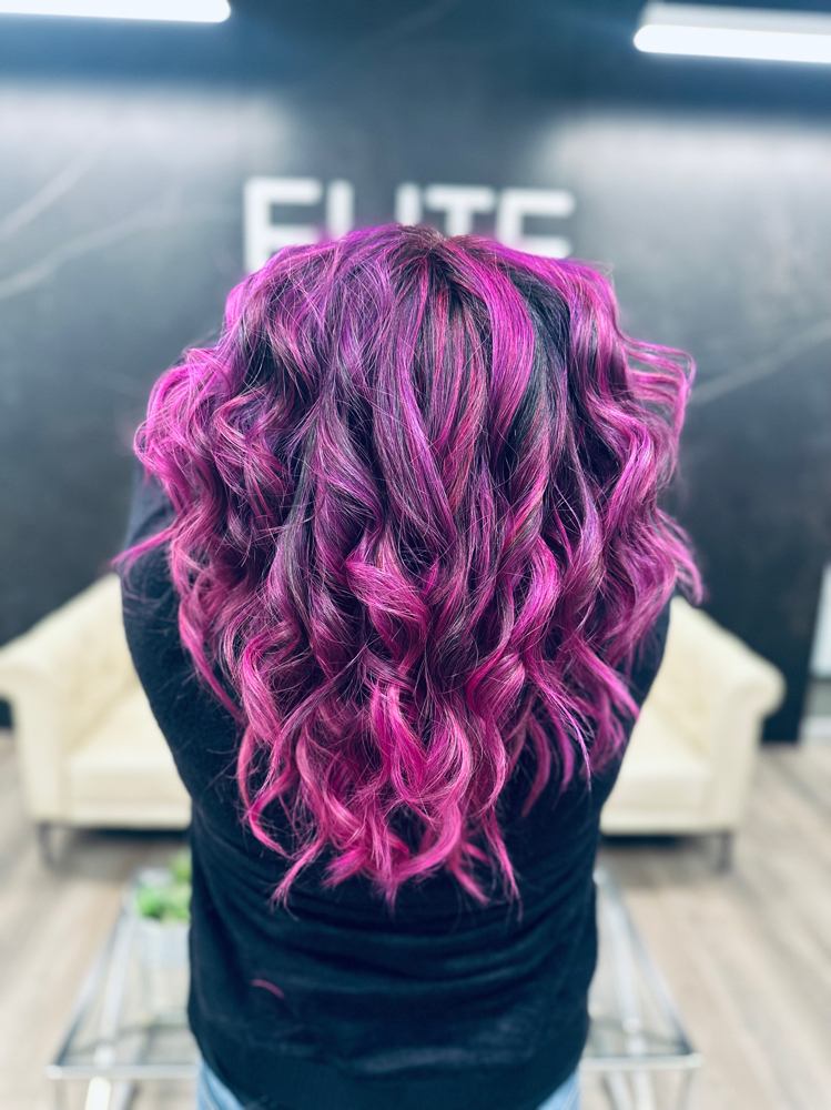 VIVID COLOR with BLEACHING at Copper Head Studio in Feasterville, PA