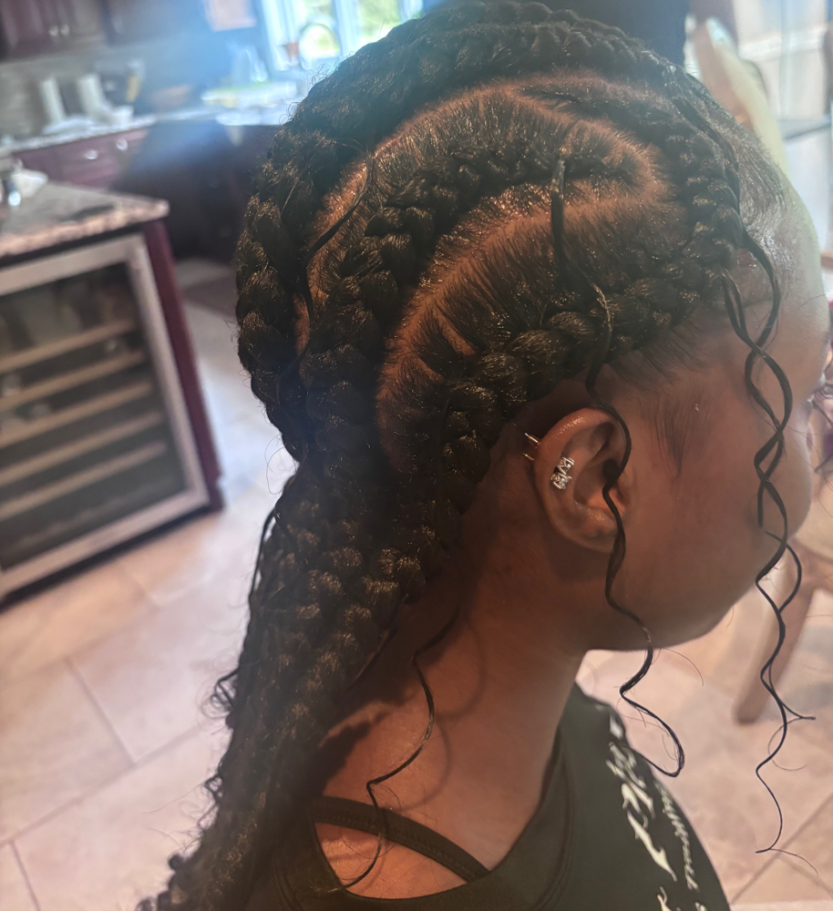 Woman’s Cornrow(With Extention)