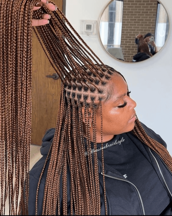 Knotless Box BRAIDS (small Size)✨️