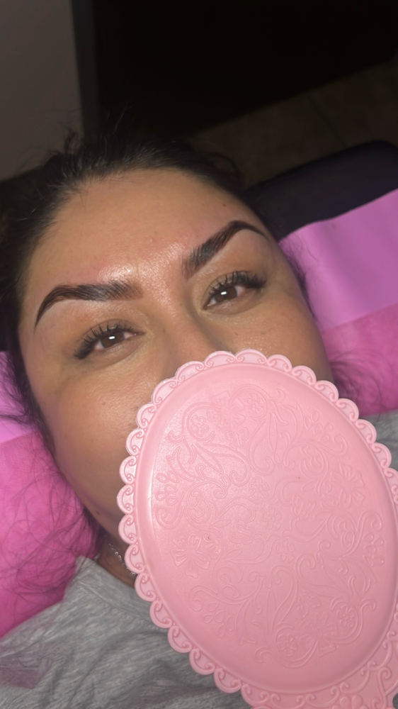 Brow tint + wax