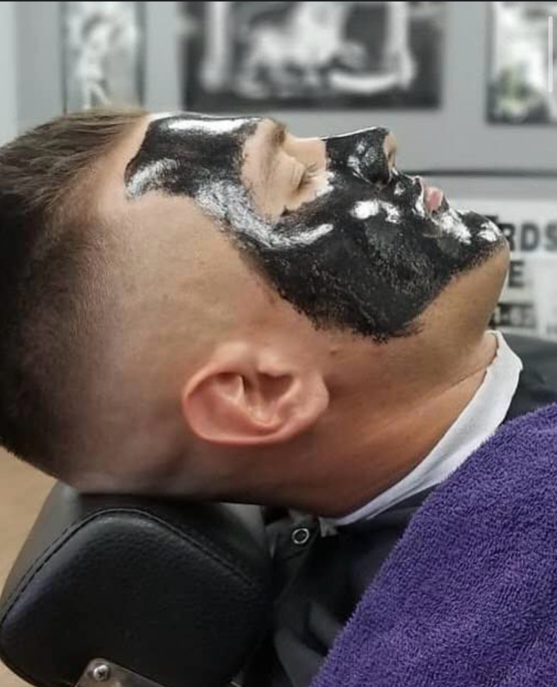 Haircut & Black Mask