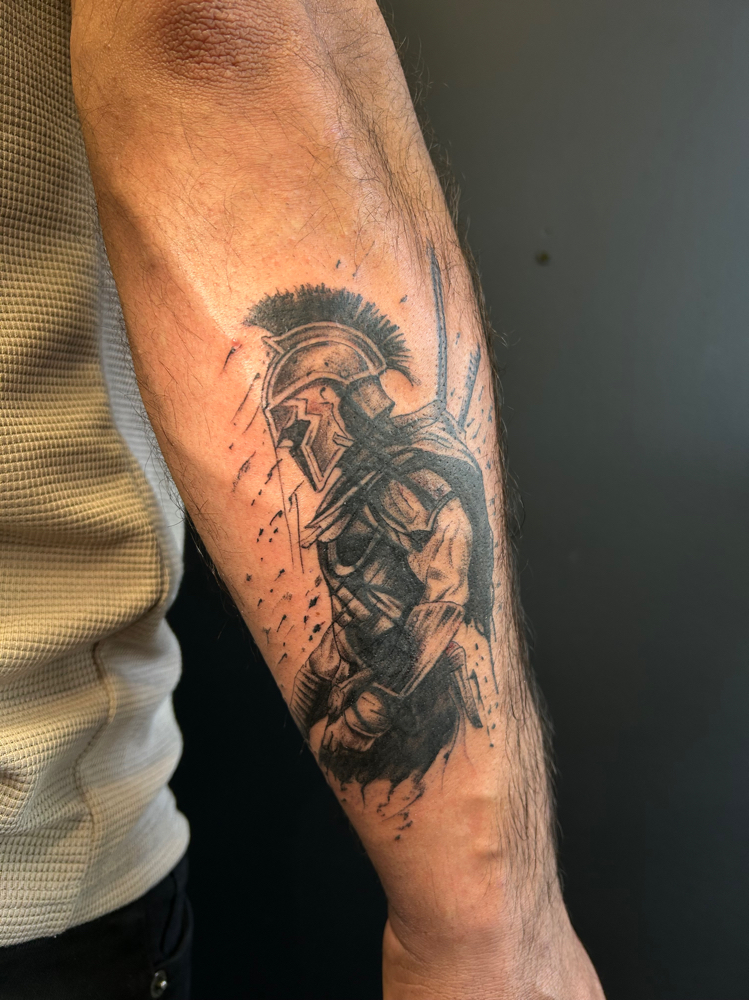 Black And Grey Realism Tattoos