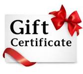 Gift Certificate