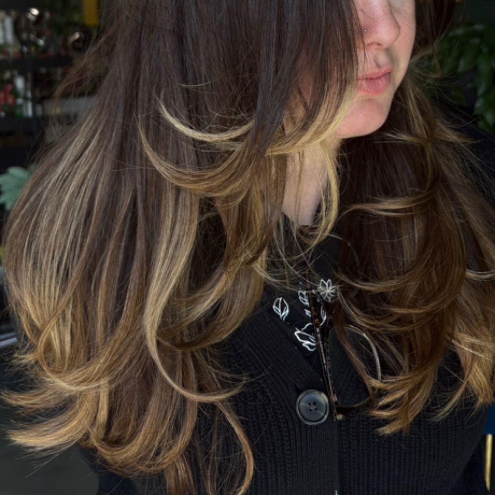 Returning Client Haircut at griim hair in Holladay, UT