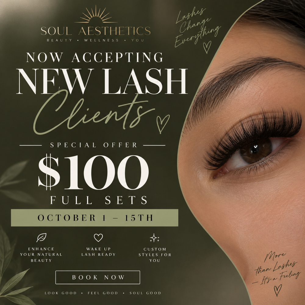 New Lash Client Special | 🤍 at Soul Aesthetics in Maryville, MO