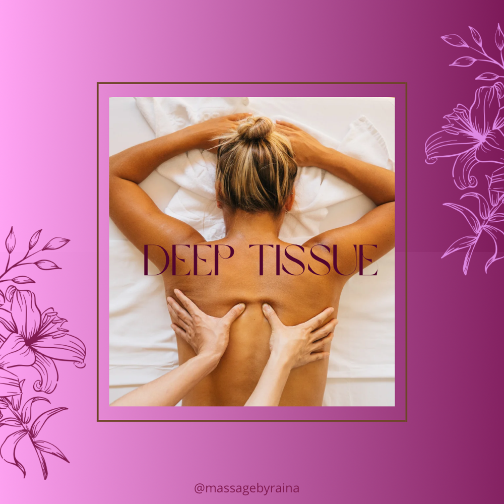 90 Minute Deep Tissue Massage