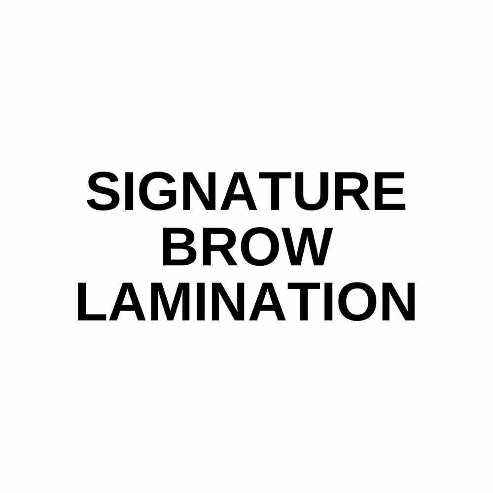 Signature Brow Lamination