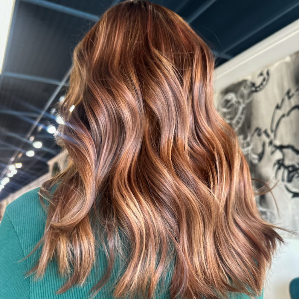 ROOT RETOUCH WITH DIMENSION at Sunny & Cherry Hair Co. in Southlake, TX