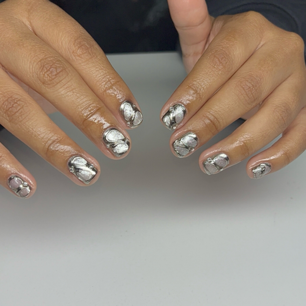 Gel Manicure at Clawedxvirii in greenville, NC