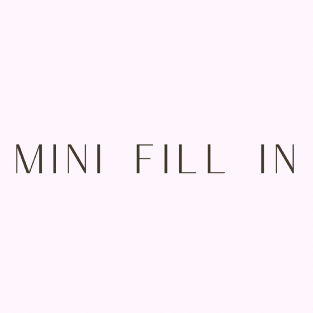 The Mini Fill In at The Glamm Studio in Fort Worth, TX