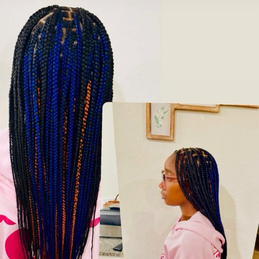 KNOTLESS/BOX BRAIDS (MEDIUM) at BRAIDS_BY_ROX in Riverview, FL