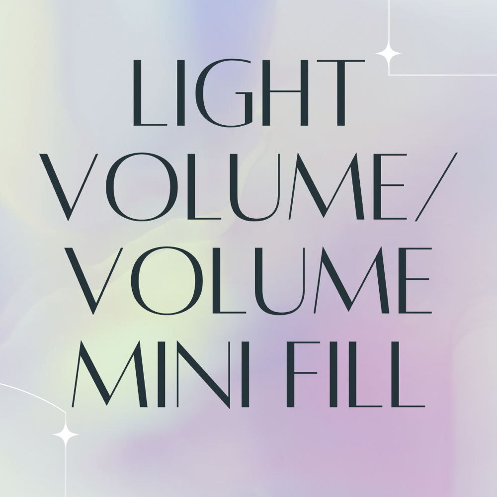 Light Volume Or Volume Mini Fill