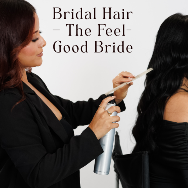 Bridal Hair – The Feel-Good Bride at The Feel Good Chair in Hammond, IN