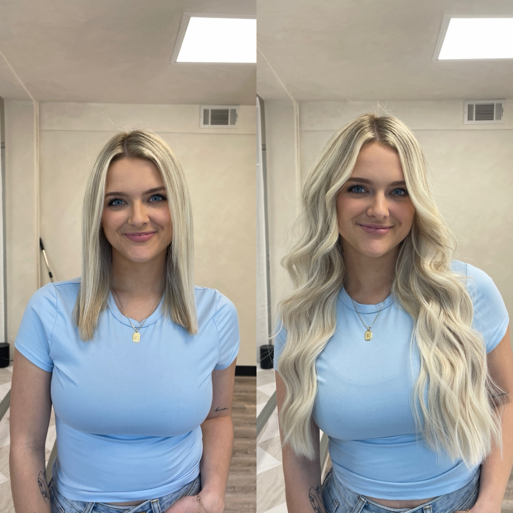 Full Extension Install at Luxe and Mane Co in Spring, TX