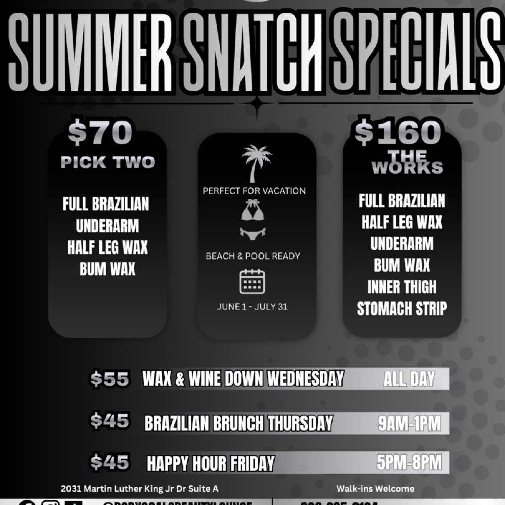 Brazilian Brunch Thursday (9Am-1Pm Thursday Only) at BodyGoals Beauty Lounge in Greensboro, NC
