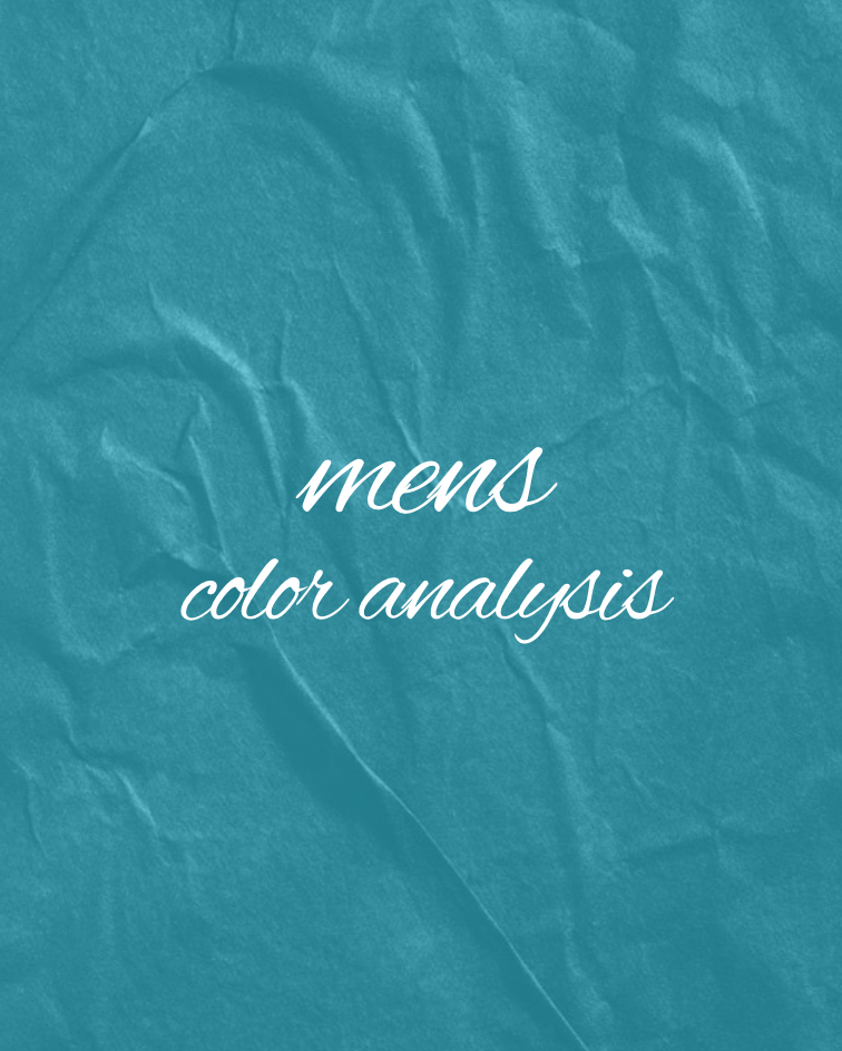 1:1 Mens Color Analysis