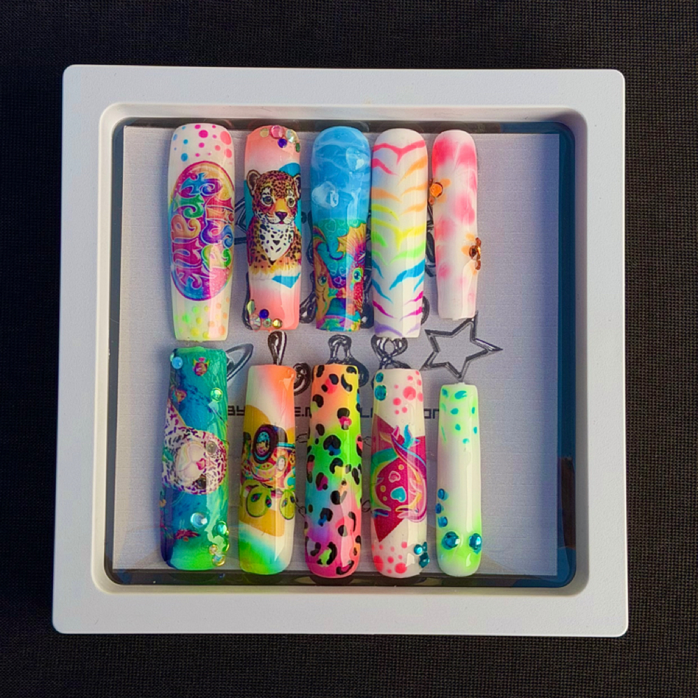 Custom Press Ons at The Magnolia Salon in Leauge City, TX