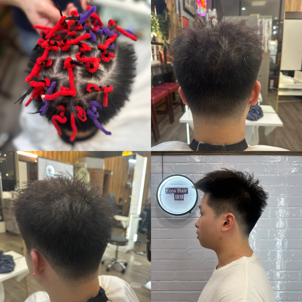 Cold Wave Perm at Ecco Beauty Hair Salon in Boston, MA