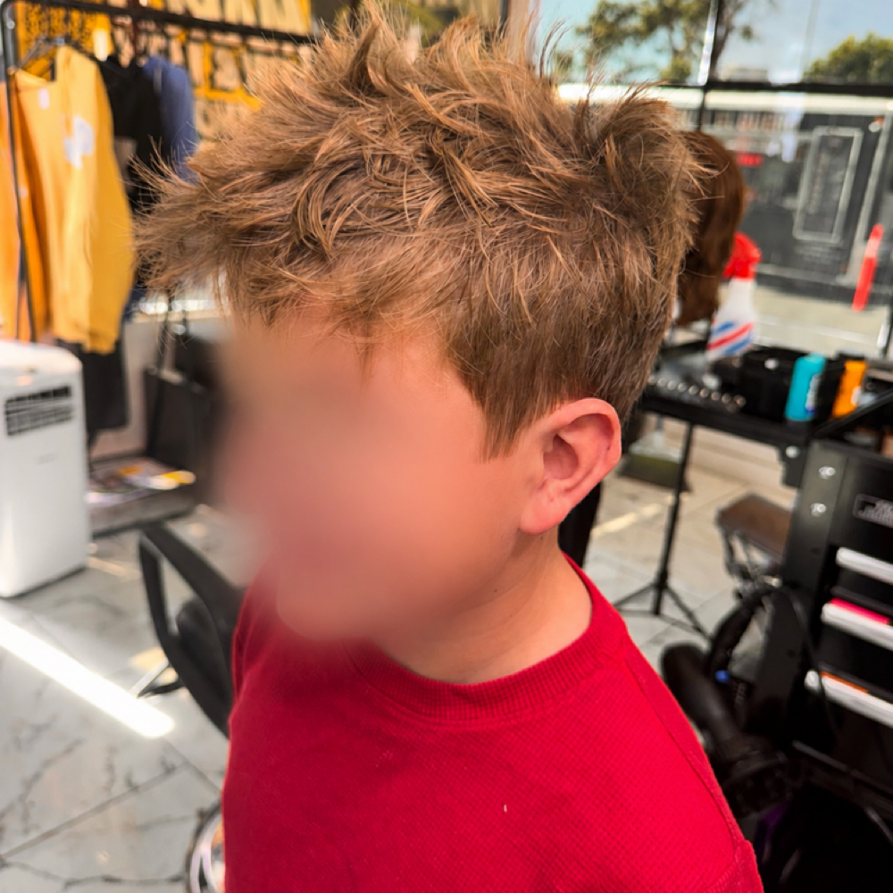 Kids Haircut at Grover City Barber in Grover Beach, CA