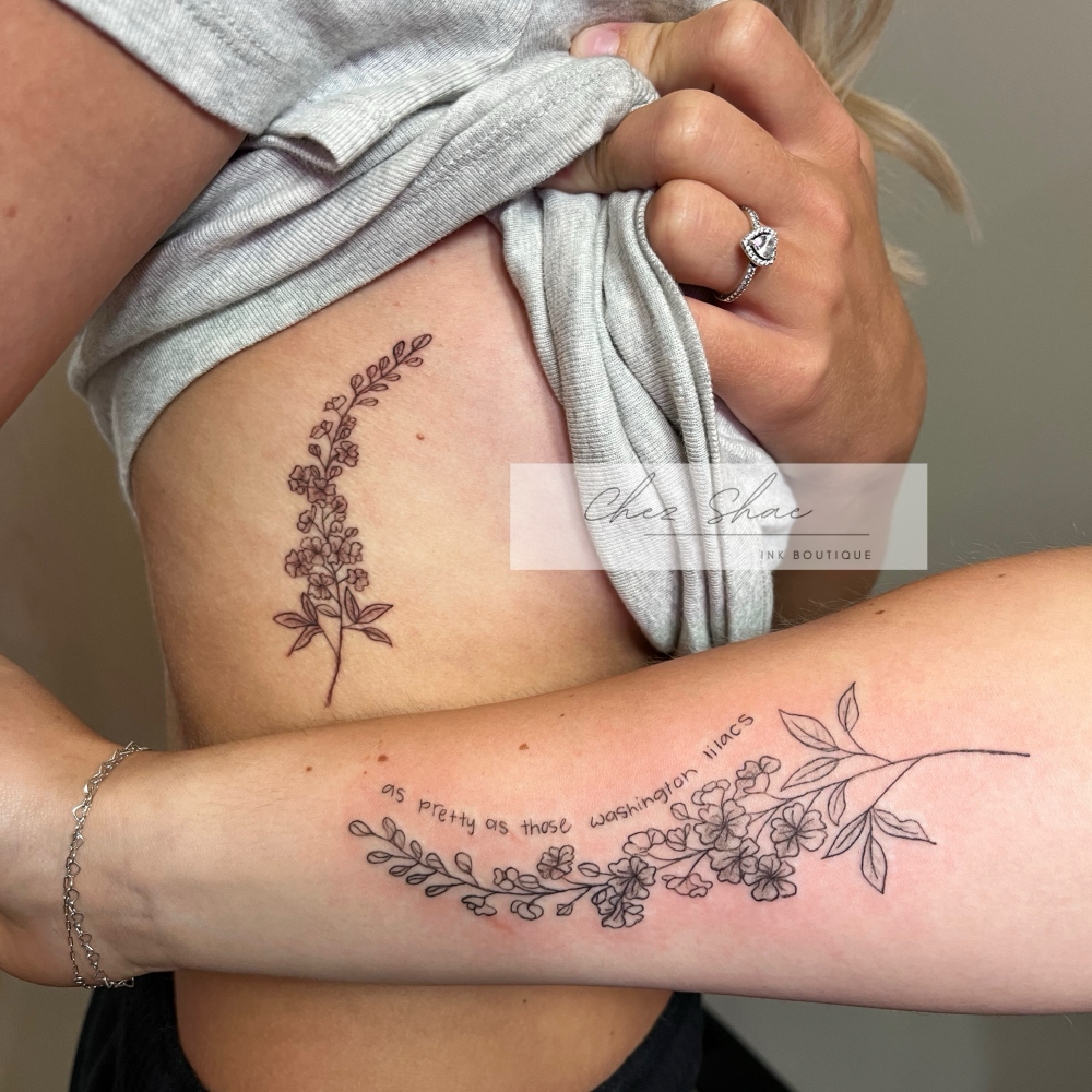 Tattoos Larger Than 1”x1”
