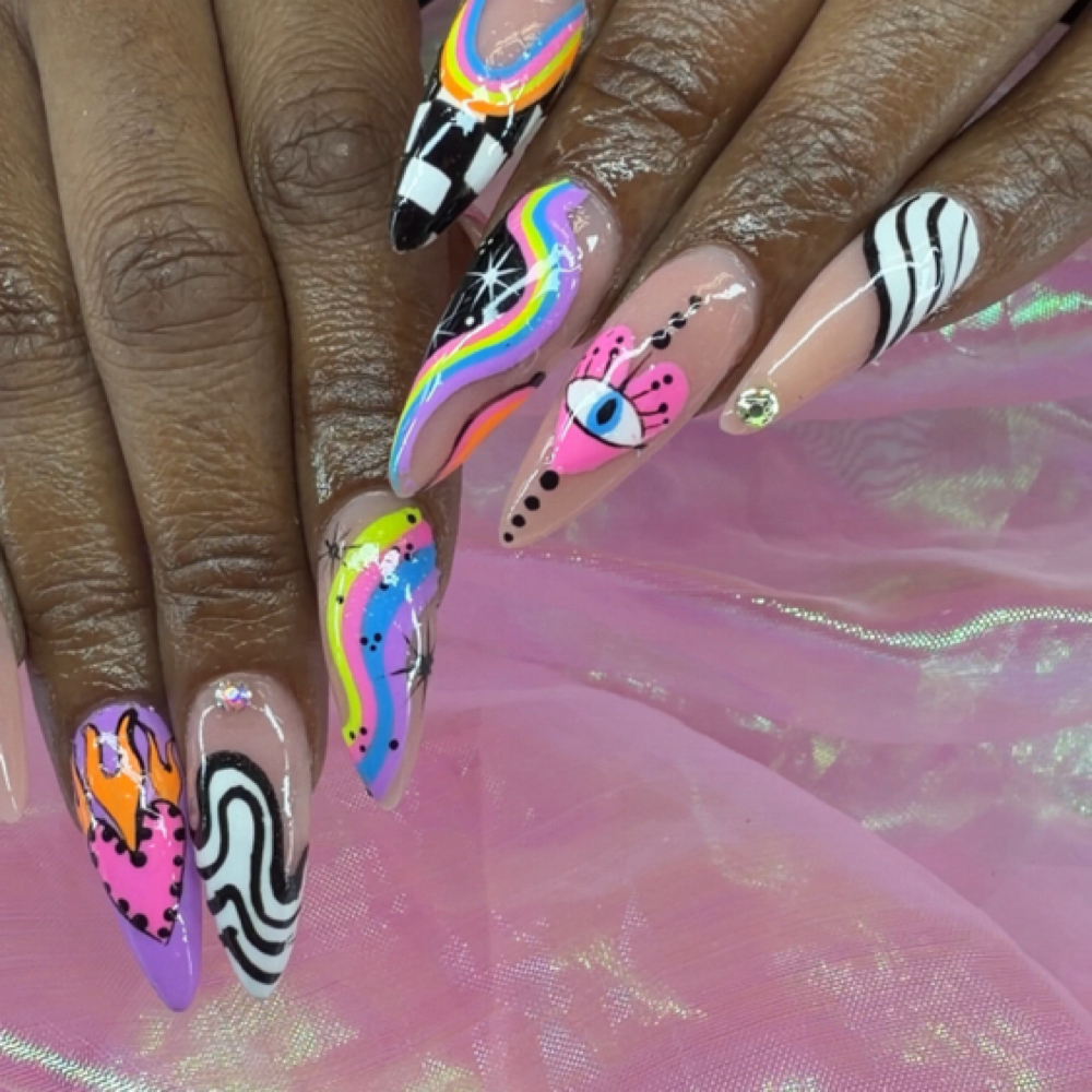 The Statement Set at Jazzyliciouz Nailz in Baltimore, MD