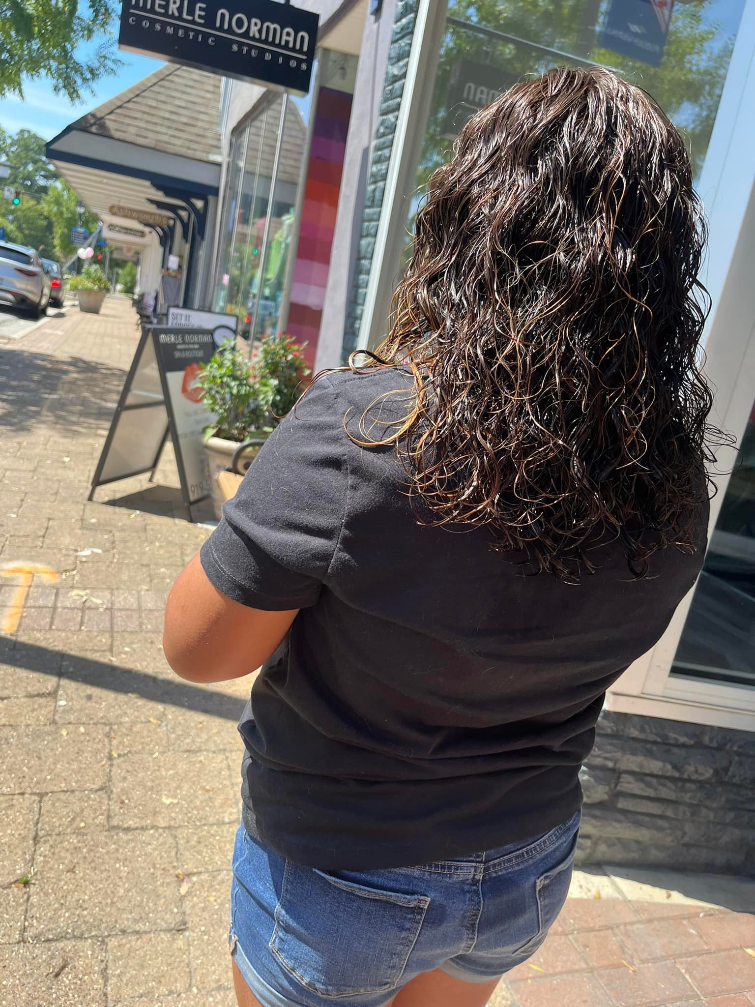 Spiral Perm w/Brittany at Magnolia Mane Salon in Fuquay Varina, NC