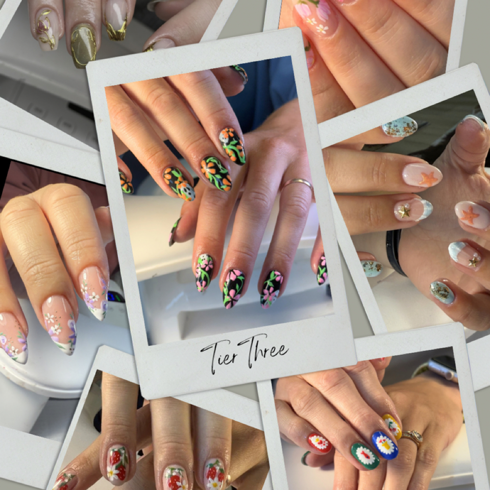 Tier Three Services at Nails By Harmoni in Kennebunk, ME