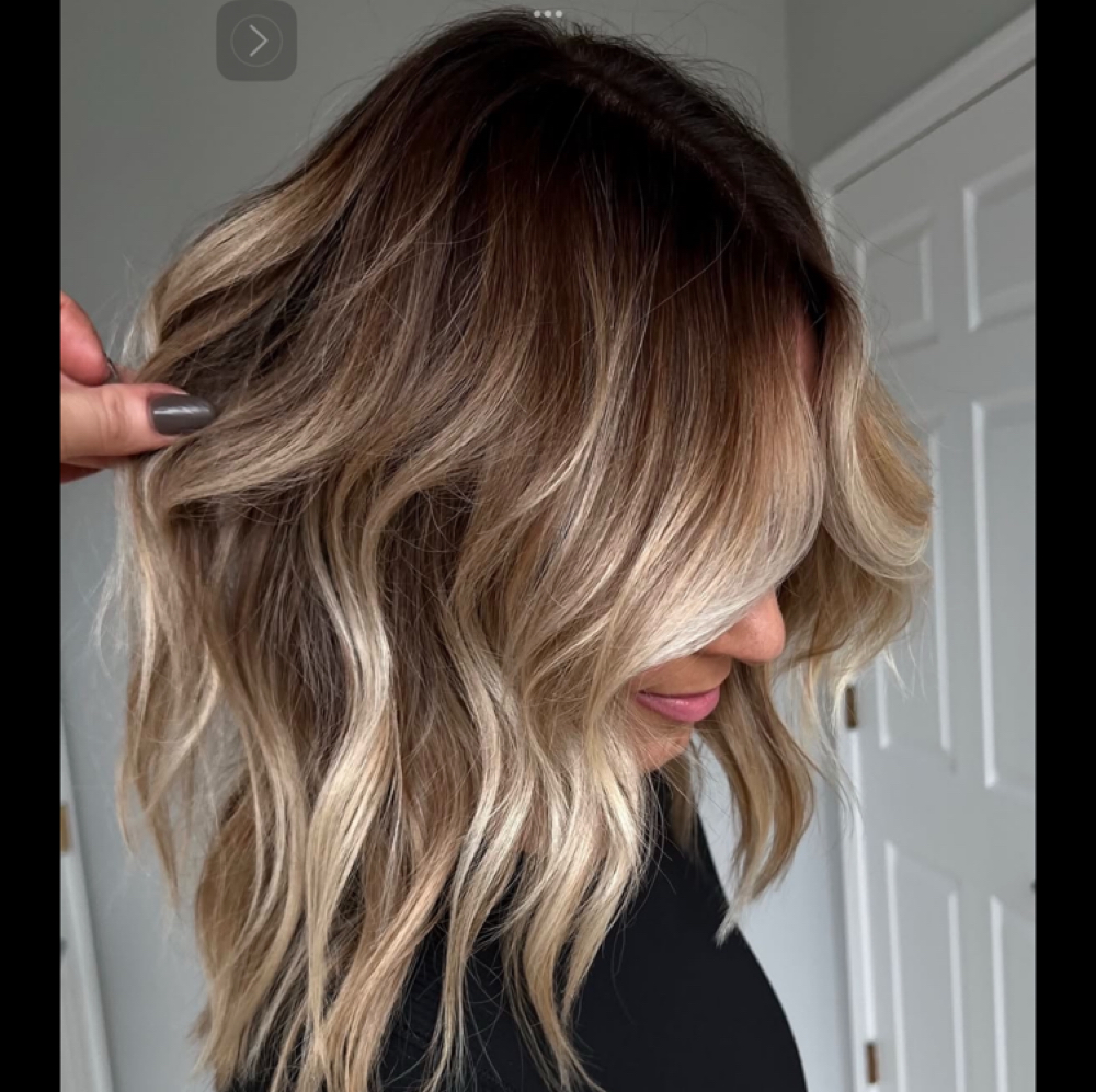 Partial Balayage at Hair & Lash By Gabi in Laurel, MD